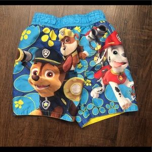 Paw Patrol Boy’s Bathing Suit Size 3T